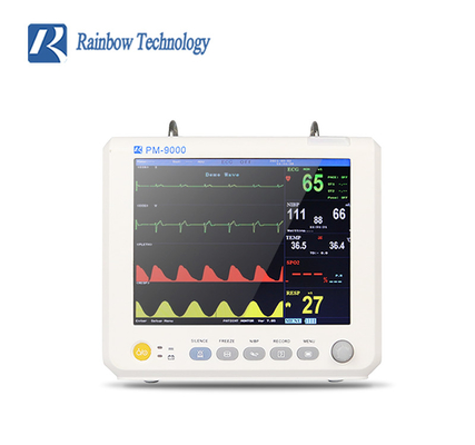 8 ore di durata della batteria Multi-parameter Monitor del paziente con connettività wireless