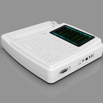 Cavo di Manica 12 della macchina 12 dell'elettrocardiogramma ECG della tastiera piena del touch screen con la stampante