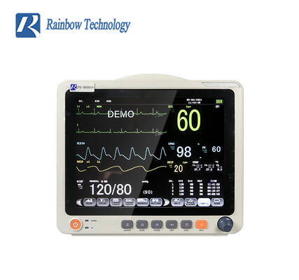 Parametri Vital Signs Patient Monitor delle cliniche di emergenza dell'ospedale multi a 12,1 pollici