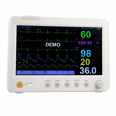 Monitor paziente a 10 pollici di Vital Sign Monitoring System Portable di multi lingua di sostegno