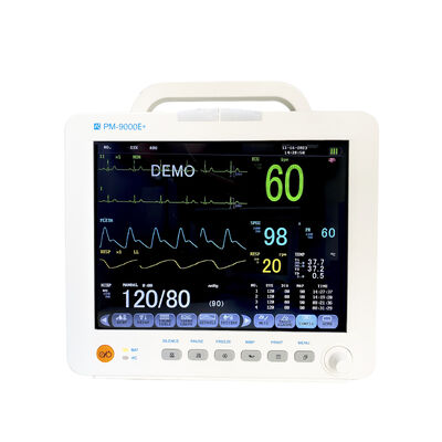 Monitor portatile per pazienti in terapia intensiva multiparametro con display LCD a colori da 12,1 pollici