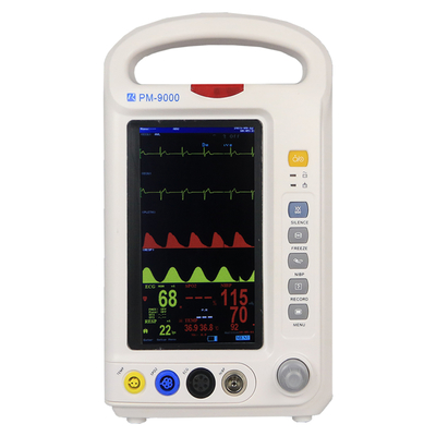 Monitor paziente 1.5KG a 7 pollici di Multiparameter di ICU per ECG NIBP RESP
