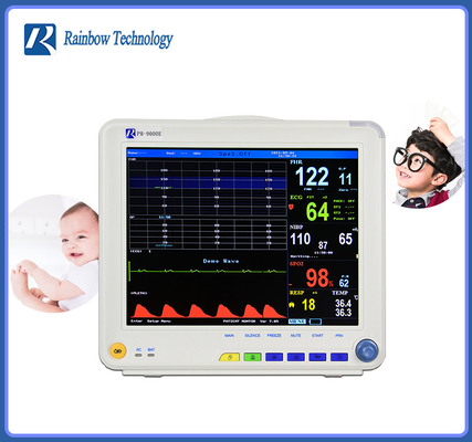 monitor fetale materno portatile a 12,1 pollici di Multiparameter del monitor paziente 220V