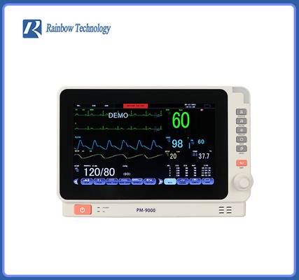 Esposizione variopinta portatile di TFT LCD del monitor paziente di multi parametro per il pronto soccorso