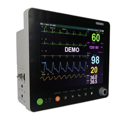 Strumento medico del grande di ECG del monitoraggio del touch screen cavo del monitor paziente 5