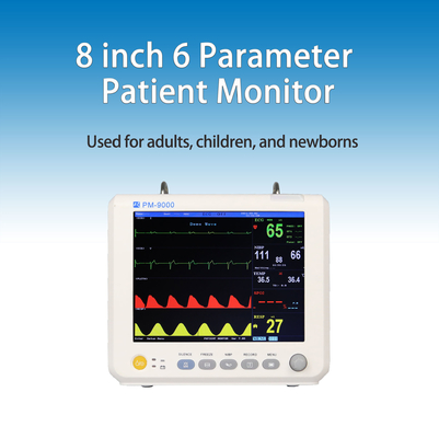 Il CCU di ICU O Vital Signs Patient Monitor 8 pollici colora l'esposizione di TFT LCD