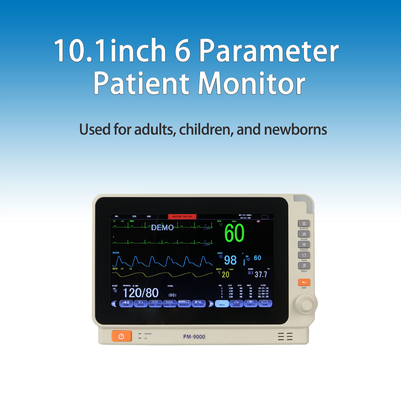 10 pollici di TFT LCD capacità anti-interferenza modularizzata portatile del monitor paziente di forte