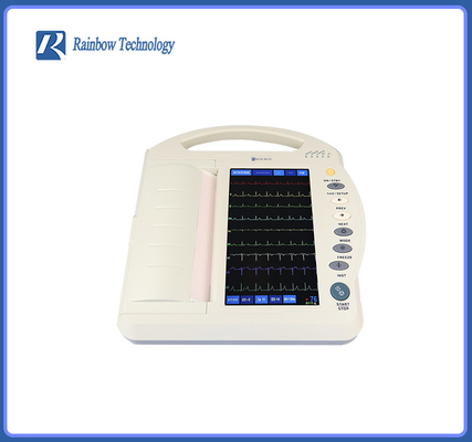Modi di lavoro di ECG di multiplo LCD variopinto medico a 10 pollici della macchina per i pazienti