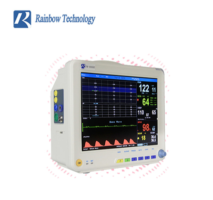 monitor di parametro a 12,1 pollici ECG di parametro fetale del monitor 9 di 220V multi