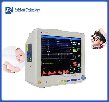 9 macchina portatile a 12,1 pollici del monitor fetale materno CTG di parametri 40W