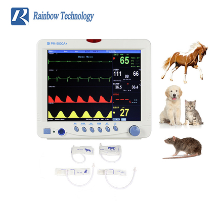 Sfigmomanometro veterinario ad alta sicurezza con memorizzazione dei dati su scheda SD e durata