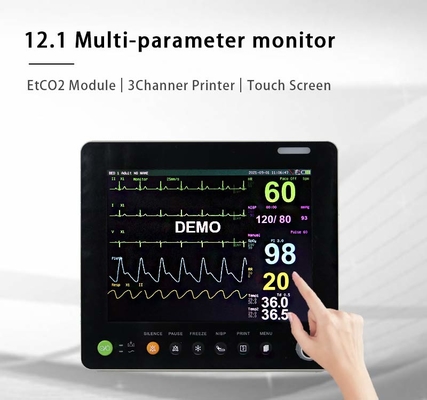 Monitor paziente del touch screen delle sale operatorie del CCU del reparto ICU di cura del lato del letto medico