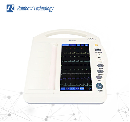 Dispositivo di monitoraggio dell'ECG per lo stoccaggio interno/esterno dei dati su schermo sensoriale - di medie dimensioni