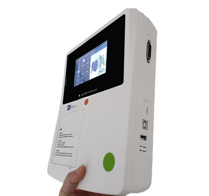 4.3 Inch Touch Screen Medical ECG Machine For Body Health Monitoring Certificazione ISO