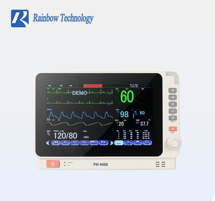 10.1 pollici TFT Multi Parameter Monitor di segni vitali con supporto stand