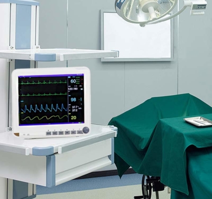 Monitor paziente medico a 15 pollici di pressione sanguigna non dilagante con 6 parametri