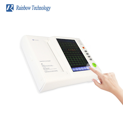 Ospedale 12 Canale ECG Macchina ECG-8812 touch screen 12 Lead elettrocardiografia