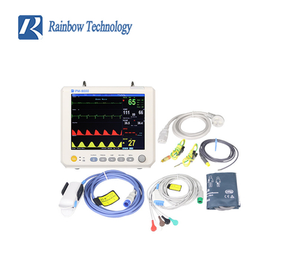 Equipaggiamento ospedaliero ECG ICU Multi Parameter Monitor portatile del paziente