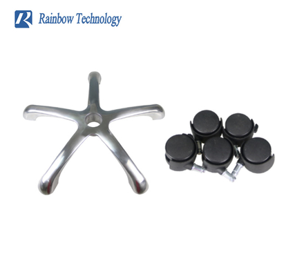 Dimensione paziente 69cm dell'imballaggio del carrello del lato del letto di 5 ruote (L) X 21cm (W) X 46cm (H)