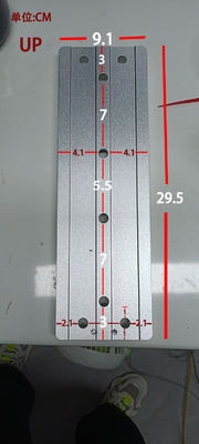 Nuovo modello di carrello medico in acciaio inox per il monitor del paziente