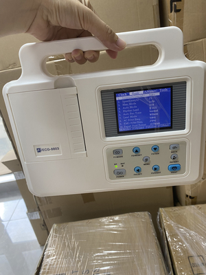 Macchina ECG medica a derivazione singola/multipla con analisi in tempo reale/offline