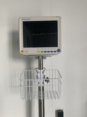Monitor dei pazienti 12 pollici portatile multi-parametro monitor dei pazienti con bracket carrello