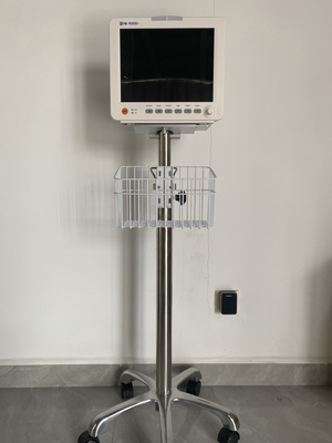 Dispositivo medico 12 pollici Multi Parametro TFT Screen Monitor paziente con supporto di montaggio a parete