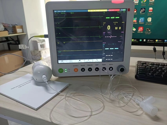 12.1 pollice standard 6 parametri ICU/Bedside monitor del paziente con ETCO2