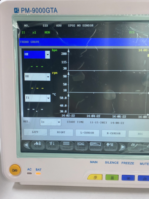 Monitor multiparametrico per analisi per uso ospedaliero NIBP ECG 12.1&quot;
