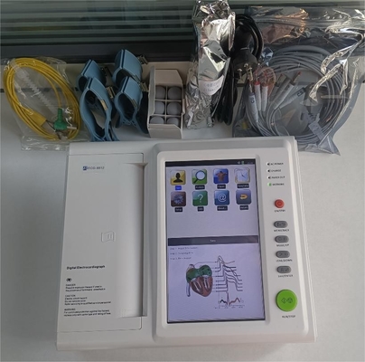 Cina vendita calda 12 canale 12lead ECG macchina per l'ospedale