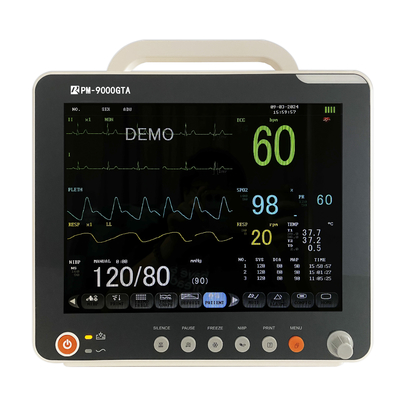 Dispositivo medico monitor multiparametro 6 parametri monitor paziente da 12 pollici