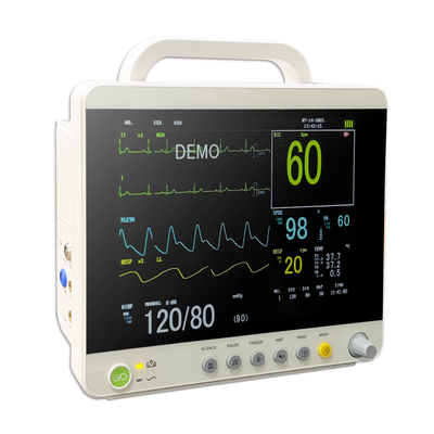 Monitor elettrico neonatale fornito in fabbrica con funzionalità multiparametro per il reparto pediatrico dell'ospedale