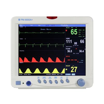 PM9000A+1 Multi Parameter Patient Monitor with 2 Years Warranty and Class III Certification