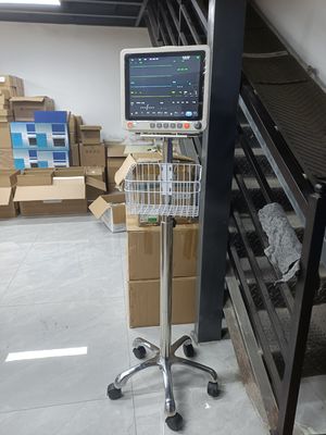 Monitor paziente multiparametrico con alimentazione elettrica, batteria integrata e allarme intelligente a tre livelli