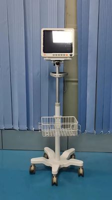 Monitor paziente multiparametrico con alimentazione elettrica, batteria integrata e allarme intelligente a tre livelli