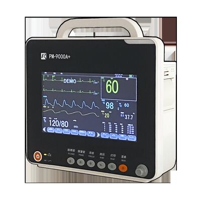 10-Inch Electric Multi Parameter Patient Monitor with 6 Parameters for ICU Vital Signs Monitoring