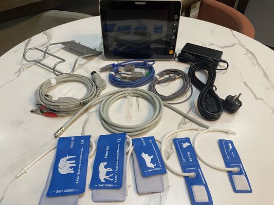 Monitor multiparametrico del paziente accurato rilevamento dei segni vitali Disegno compatto per le cliniche primarie assistenza di emergenza uso medico a domicilio
