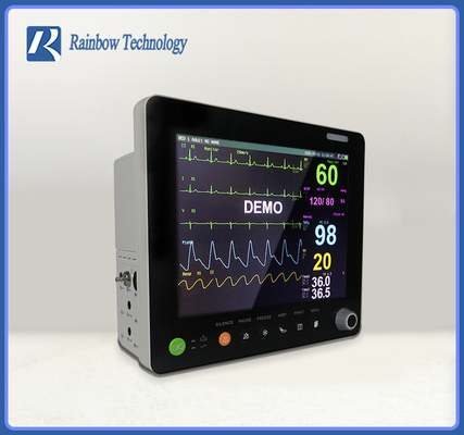 8 ore di durata della batteria Monitor multiparametrico portatile con display LED/LCD
