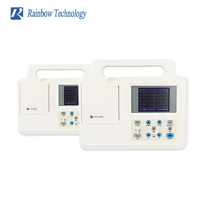 Macchina per l' ecg con analisi 12 punti portatile elettrocardiogramma Macchina per l' ecg